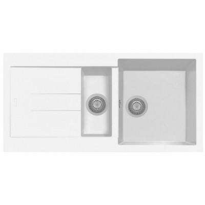 Кухонная мойка Plados Elegance AM9915 NS N1 Pure White