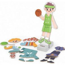Haine pentru păpuși Viga Magnetic Dress Up - Boy (44636)