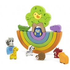 Развивающий набор Viga Rainbow Balacing Blocks (44590)