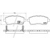 Set placute frână Brembo P 16 013