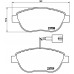 Set placute frână Brembo P 23 087