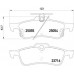 Комплект тормозных колодок Brembo P 28 070