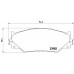 Комплект тормозных колодок Brembo P 83 074