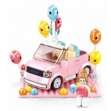 Set de construcție Sluban Girls Dream: Open top car (B1086)