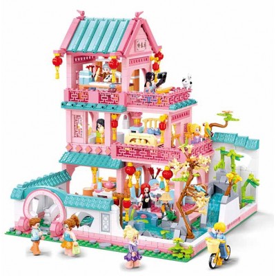 Set de construcție Sluban Girls Dream: Chinese Style Villa (B1117)