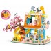 Set de construcție Sluban Girls Dream: Cat House (B1089)