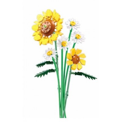 Set de construcție Sluban Girls Dream: Sunflower (B1121A)