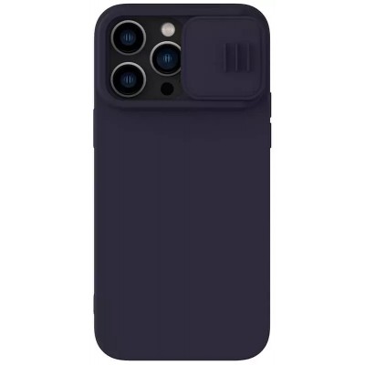 Чехол Nillkin Apple iPhone 14 Pro Max CamShield Silky Silicone Case Dark Purple