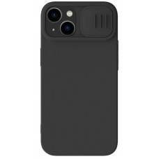 Чехол Nillkin Apple iPhone 14 CamShield Silky Magnetic Silicone Case Elegant Black