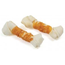 Snackuri pentru câini Leopet Viking Rawhide Bone Chicken 2pcs