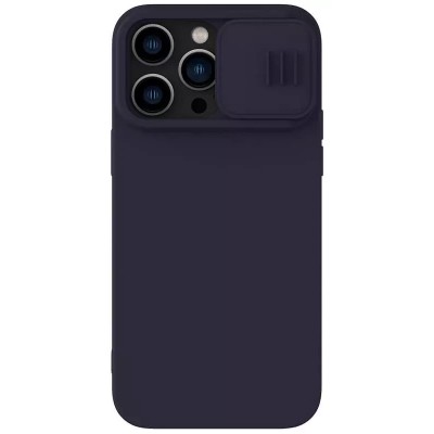 Чехол Nillkin Apple iPhone 14 Pro CamShield Silky Silicone Dark Purple