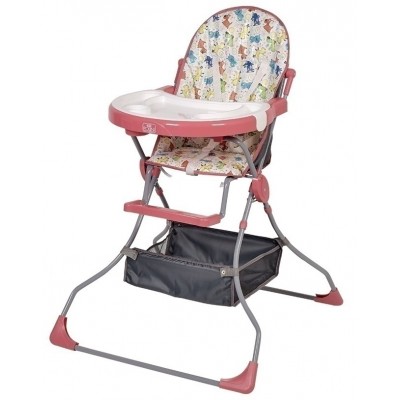 Scaun de masa Polini Kids 252 Caini Roz