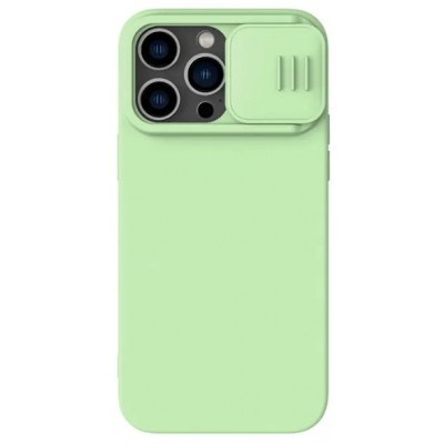 Чехол Nillkin iPhone 14 Pro Max CamShield Silky Silicone Mist Green