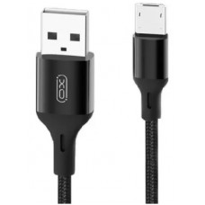 USB Кабель XO Micro-USB Braided NB143 2m Black