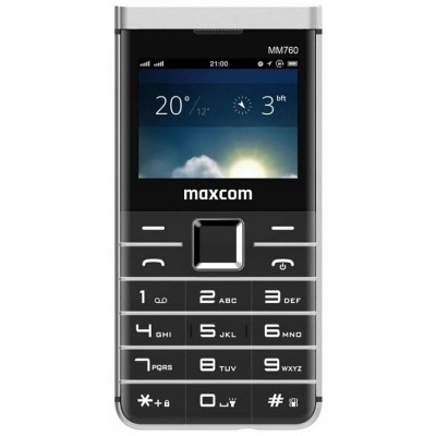 Telefon mobil Maxcom MM760 Black + Soul 2 Black