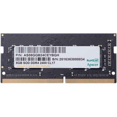 Оперативная память Apacer 8Gb DDR4-3200MHz SODIMM (AS08GGB32CSYBGH)