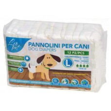 Scutece pentru câini Leopet L 12pcs (TAML01)