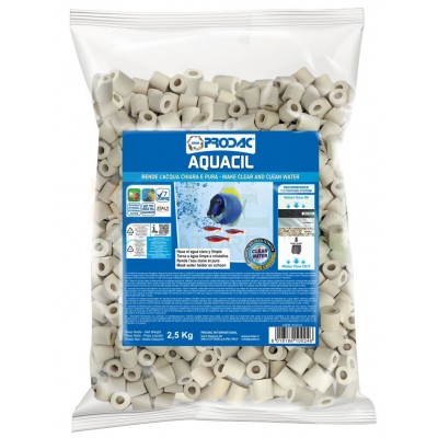 Наполнитель для аквариумных фильтров Prodac Aquacil 2.5kg