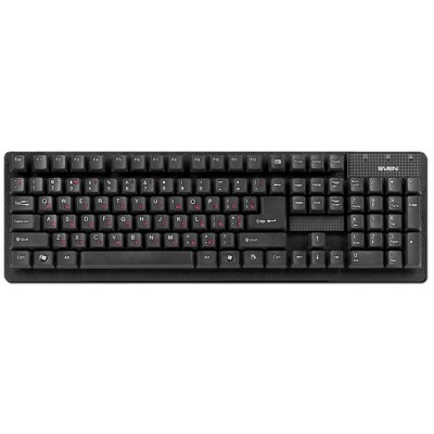 Клавиатура Sven Standard 301 Black (USB+PS/2)