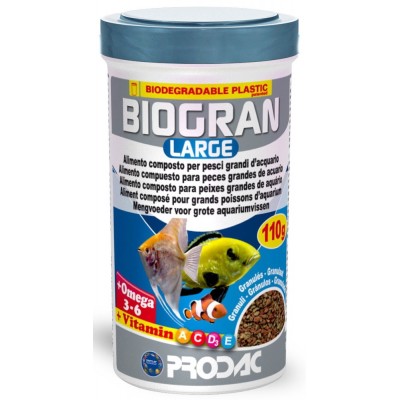 Корм для рыб Prodac Biogran Large 110g