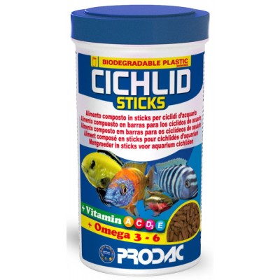 Корм для рыб Prodac Cichlid Sticks 450g