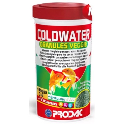 Корм для рыб Prodac Coldwater Granules Veggie 125g