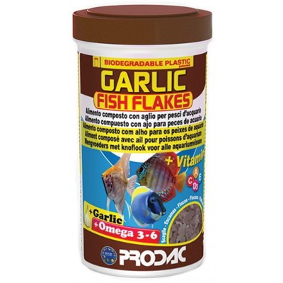 Корм для рыб Prodac Garlic Fish Flakes 50g