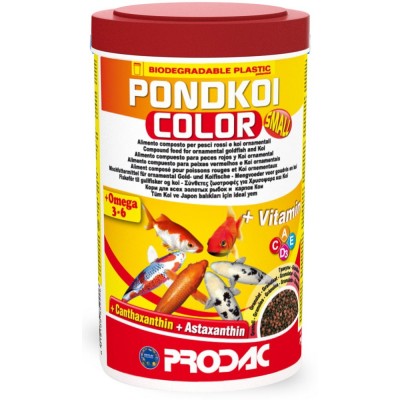 Hrană pentru pește Prodac Pondkoi Color Small 450g