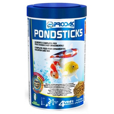 Корм для рыб Prodac Pondsticks 150g