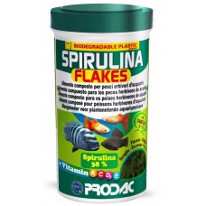 Корм для рыб Prodac Spirulina Flakes 200g