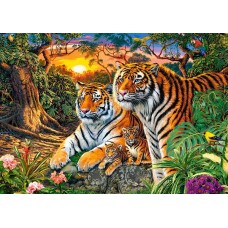 Puzzle Castorland 180 Tiger Family (B-018482)