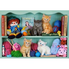 Пазл Castorland 500 Kitten Shelves (B-53377)