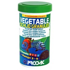 Hrană pentru pește Prodac Vegetable Cichlid Granules 100g