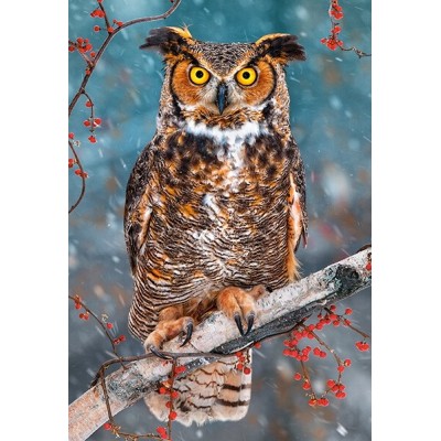 Пазл Castorland 500 Great Horned Owl (B-52387)