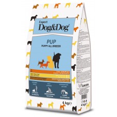 Hrană uscată pentru câini Gheda Dog & Dog Puppy Poultry 4kg