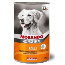 Hrană umedă pentru câini Morando Professional Adult Lamb & Rice 1250g