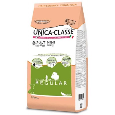 Сухой корм для собак Gheda Unica Classe Adult Mini Regular Chicken 7.5kg