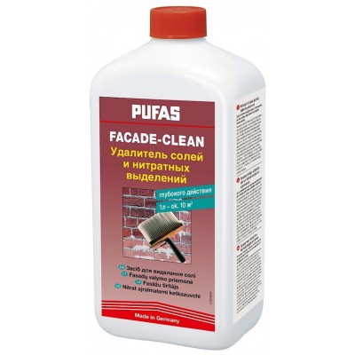 Удалитель солей и нитратных выделений Pufas Facade-Clean 1L