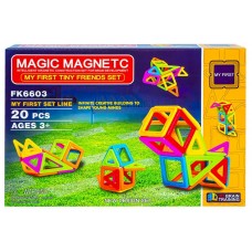 Set de construcție Magic Magnetic FK6603 20pcs