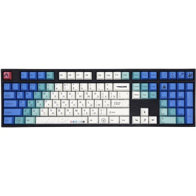 Tastatură Varmilo VEA108 Summit R2 Cherry Mx Silent Red Multicolor (A26A022A6A1A06A007)