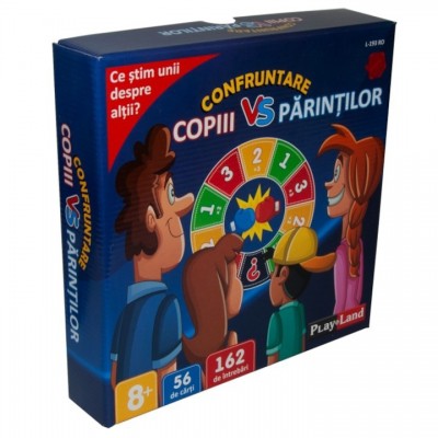 Настольная игра PlayLand Confruntarea Copiii vs Parintilor (L-193) RO