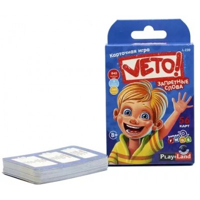 Настольная игра PlayLand Veto! (L-239) RU