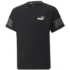 Детская футболка Puma Power Colorblock Tee Puma Black 128