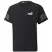 Детская футболка Puma Power Colorblock Tee Puma Black 152