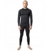 Termocomplect pentru bărbați Rough Radical Cobalt Man Black 2XL