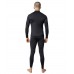 Termocomplect pentru bărbați Rough Radical Cobalt Man Black 2XL