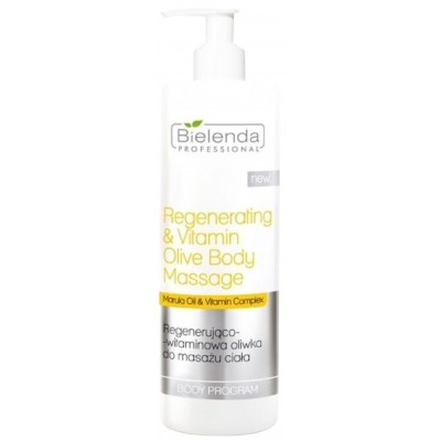 Массажное масло Bielenda Regenerating & Vitamin Olive Body Massage 500ml