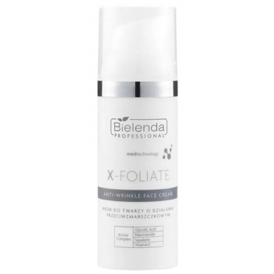 Cremă pentru față Bielenda X-Foliate Anti-Wrinkle Face Cream 50ml