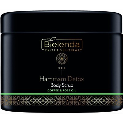 Scrub pentru corp Bielenda Hammam Detox Body Scrub Coffee & Rose Oil 400g