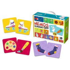 Joc educativ de masa Trefl Memos Classic&Plus Logic (2272)